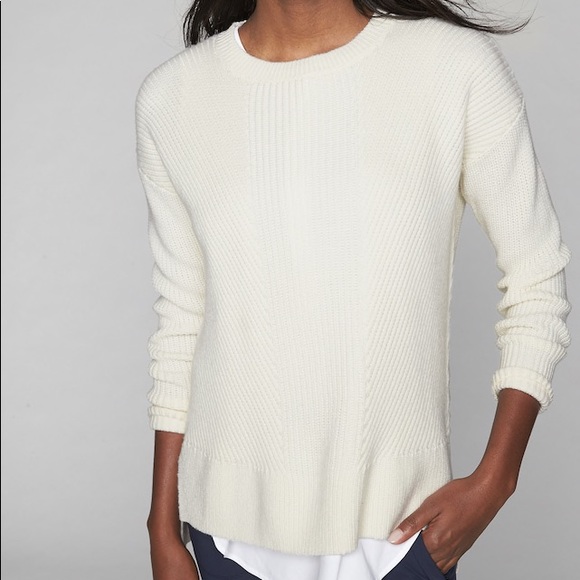 athleta merino wool sweater